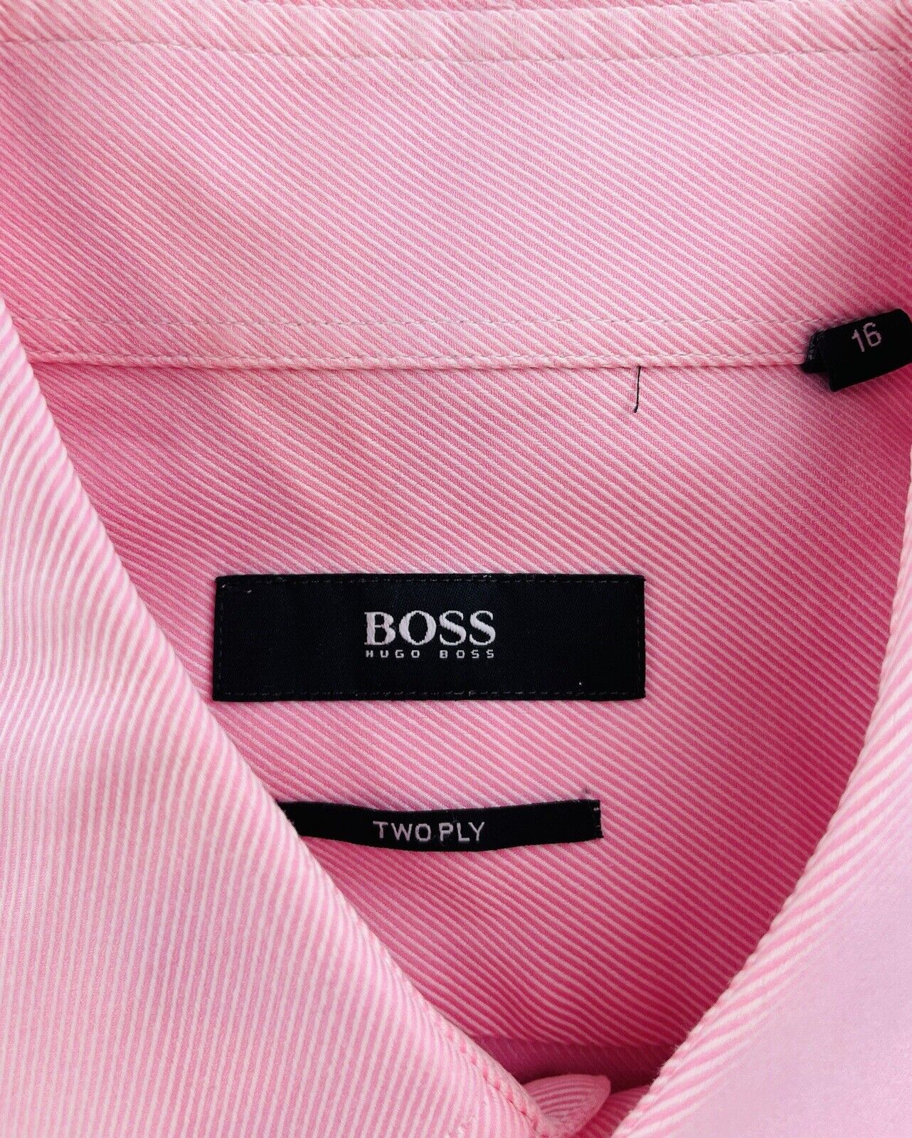 Hugo Boss Hemd Gr. 41 L Herren Hemden Männer Sweatshirt Poloshirt Businesshemd