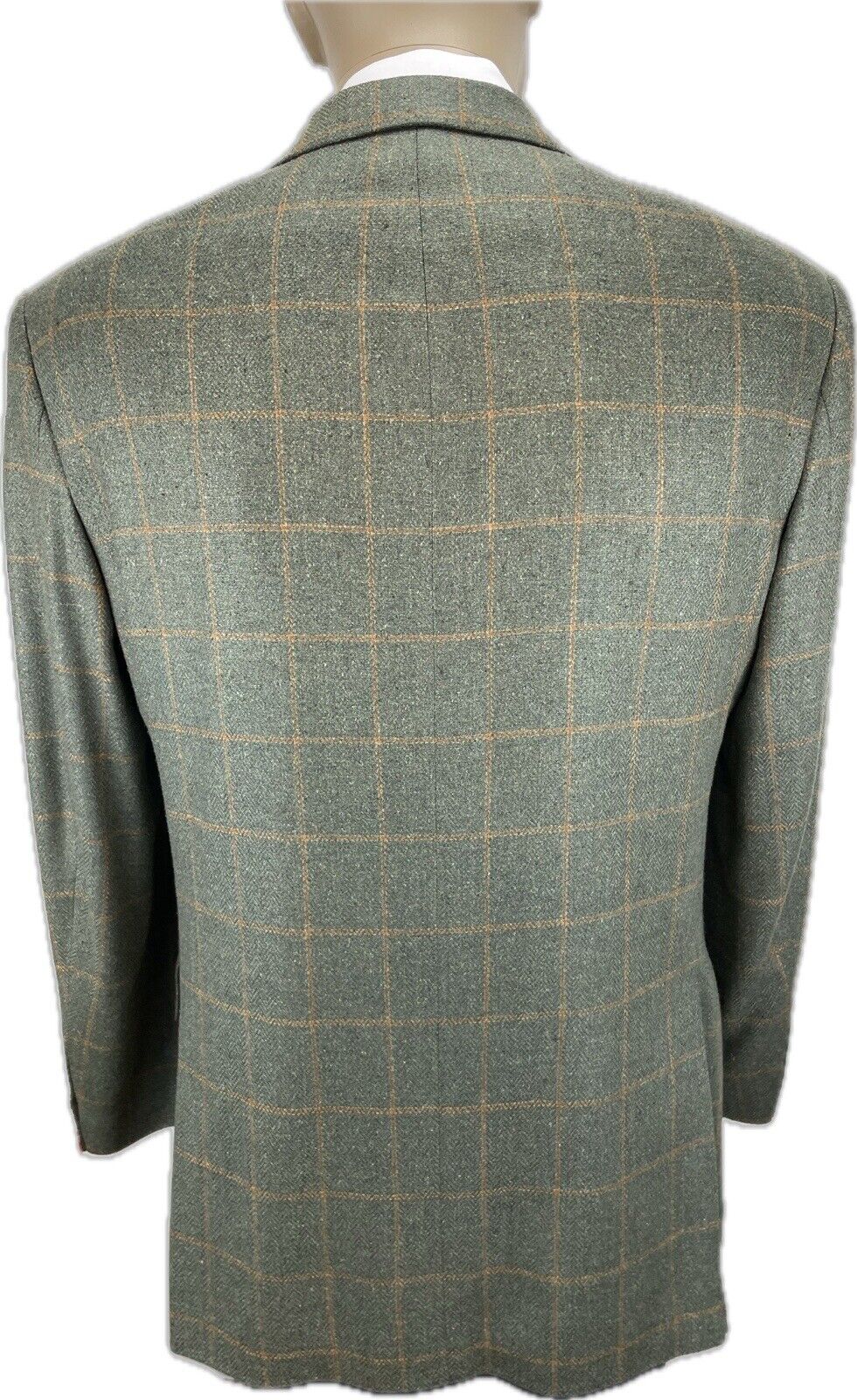 Ermenegildo Zegna Tweedsakko Seide 50 Herren Männer Jackett Sakko Anzug Jagd