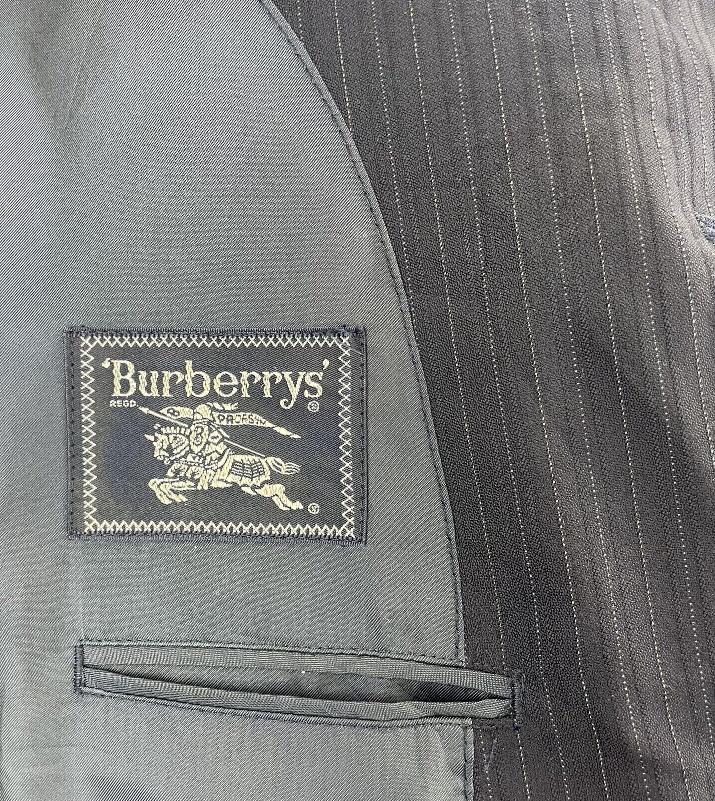 BURBERRY Sakko 94 Herren Jacke Jackett Sakkos Anzug Jagd Tweed Vintage Männer