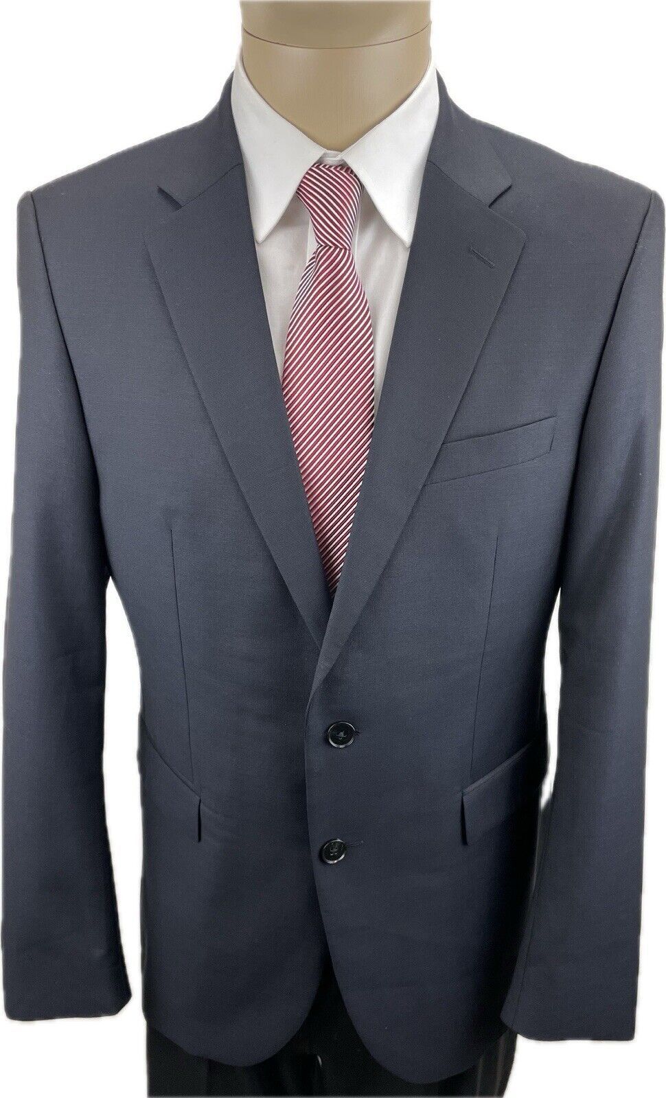 Joop! Anzug 48 Slim Fit Dunkelblau Herren Smoking Hose Sakko 2-Teiler Jackett
