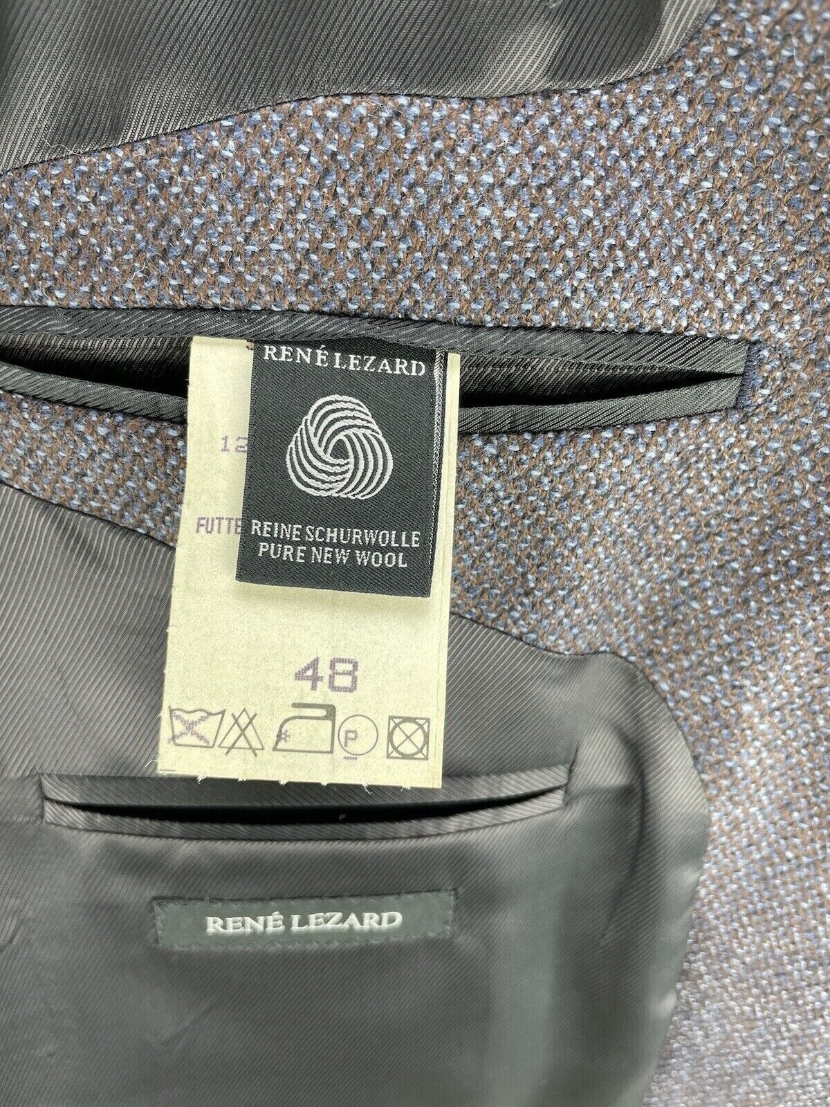 René Lezard Tweedsakko Gr. 48 Herren Männer Jackett Jacke Anzug Sakko Jagd NEU