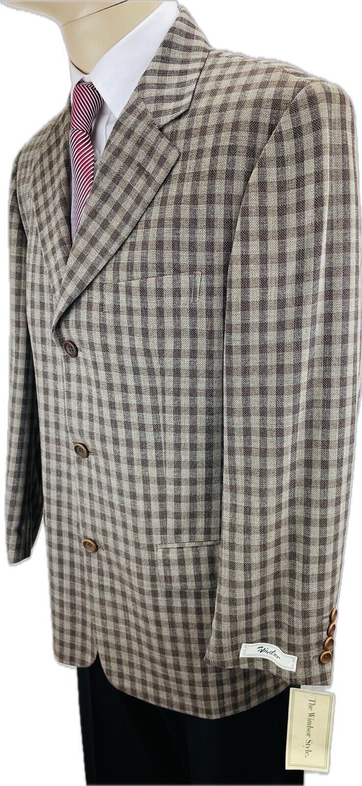 Windsor Tweedsakko 48 NEU Herren Männer Jackett Jacke Anzug Sakkos Jagd Tweed