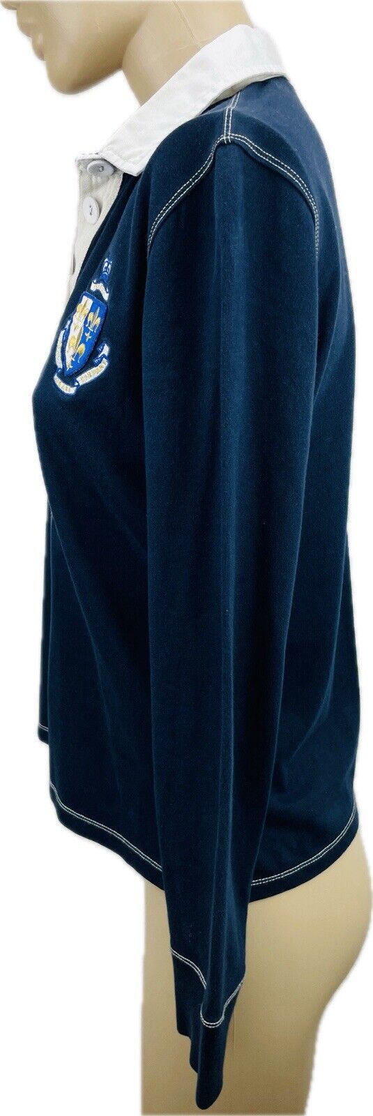 Ralph Lauren Poloshirt L Damen Pulli Frauen Sweatshirt Rugby Shirt Golf Pullover