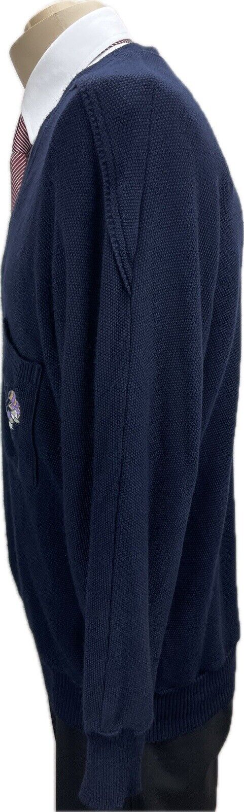 Carlo Colucci Pullover L Herren Pulli Männer Sweatshirt Wolle Vintage 90s