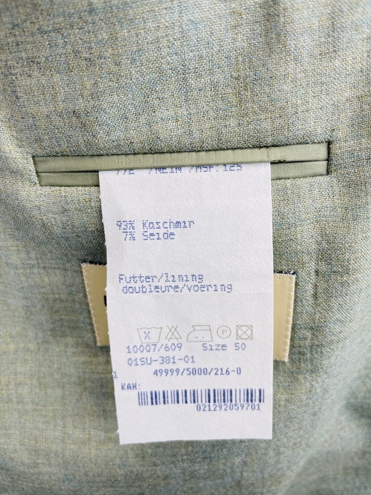 Loro Piana Sakko 50 Kaschmir Herren Männer Jackett Jacke Anzug Sakko Jagd Blazer