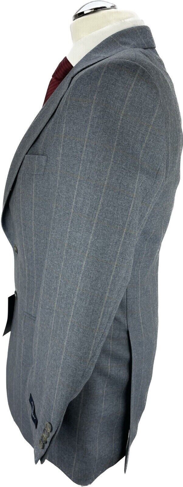 BURBERRY Sakko 48 Herren Jacke Männer Jackett Sakko Anzug Jagd Tweed Kariert Neu