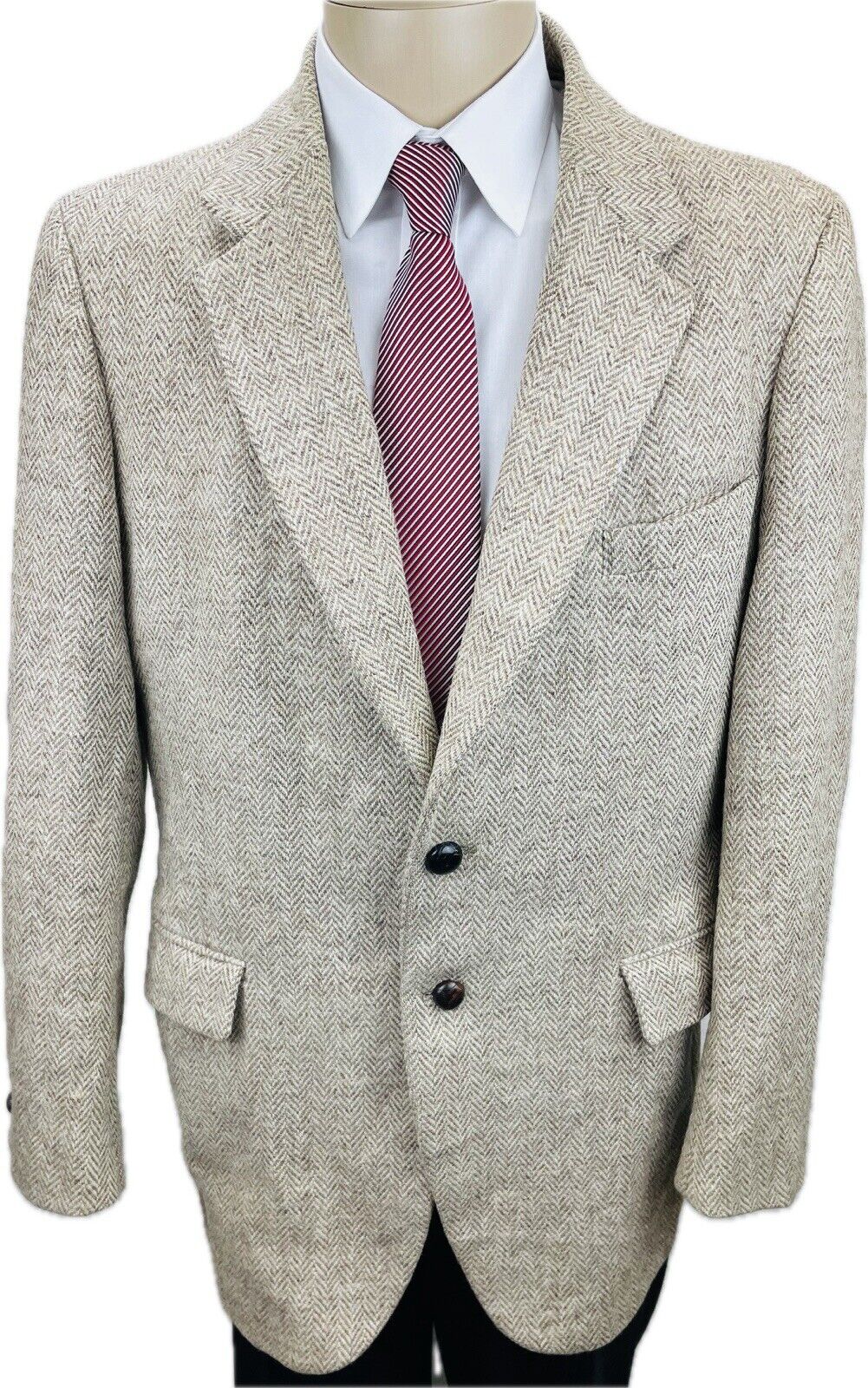 Harris Tweed Tweedsakko 102 Herren Jackett Jacke Anzug Sakkos Jagd Vintage
