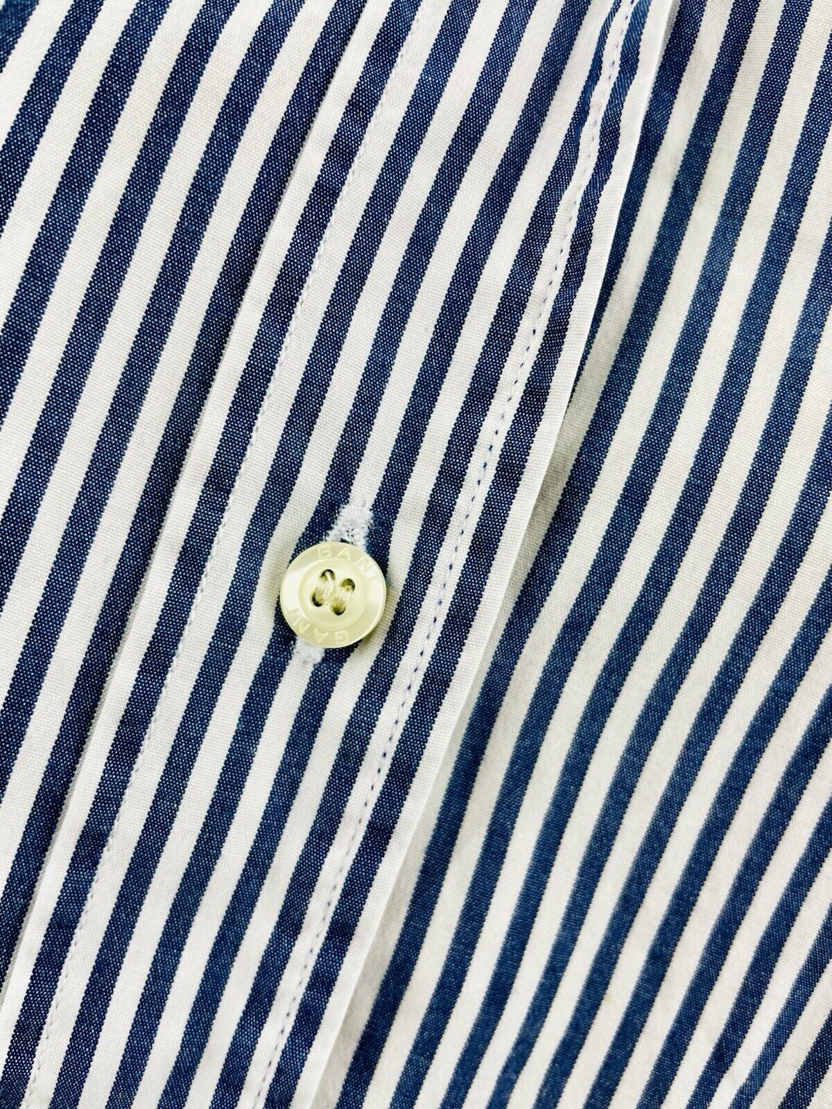 GANT Bluse Gr. L 44 Damen Hemdbluse Sweatshirt Frauen Poloshirt Hemd