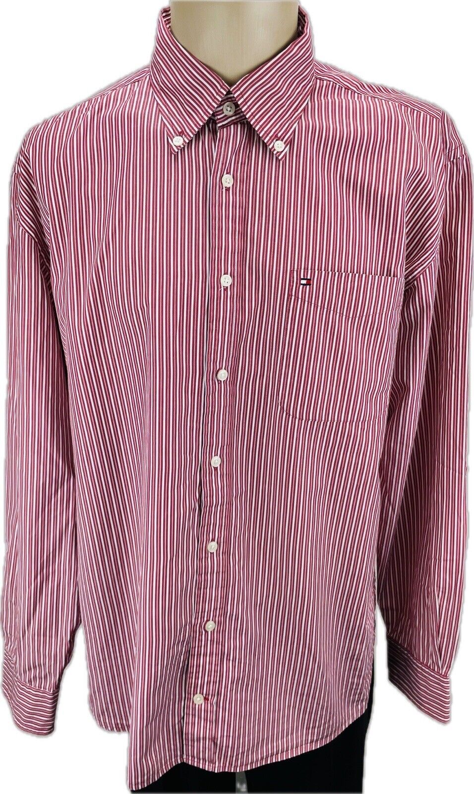 Tommy Hilfiger Hemd XL Herren Hemden Sweatshirt Poloshirt Freizeithemd Vintage
