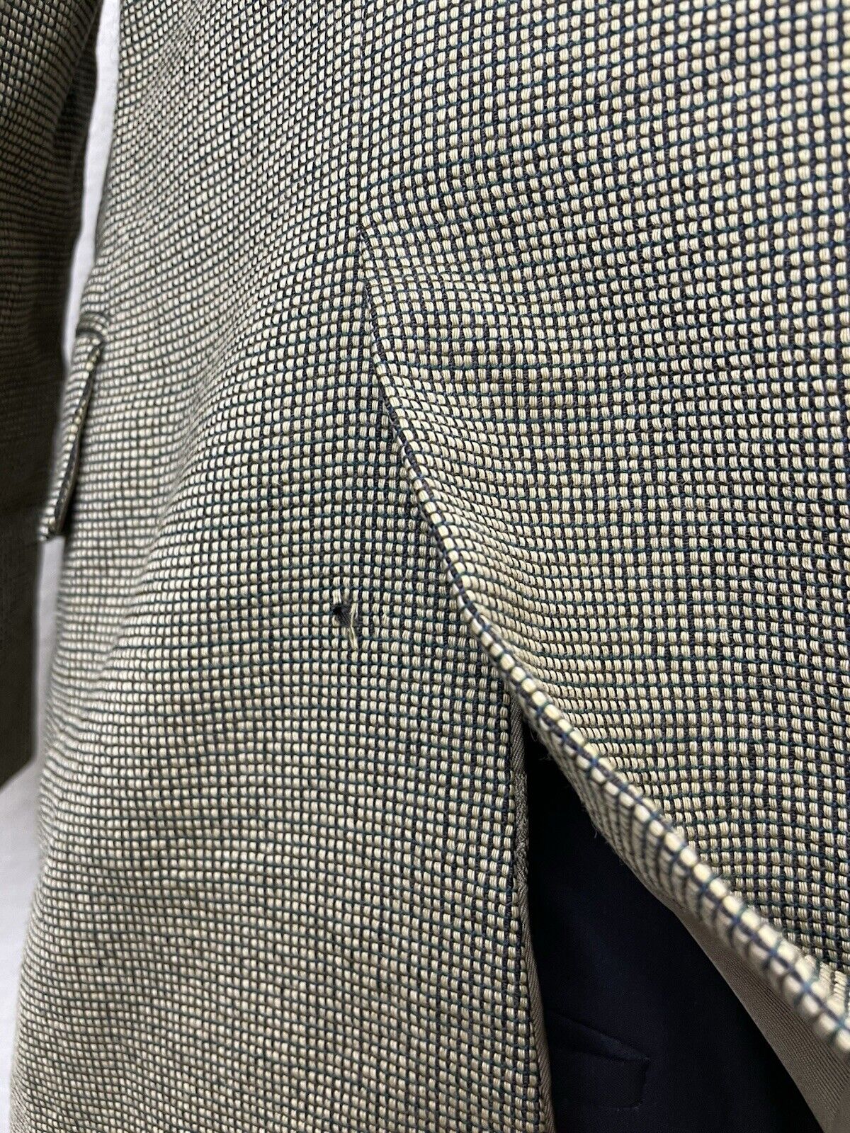 BURBERRY Sakko 26 Kariert Herren Jacke Jackett Sakko Anzug Jagd Tweed Vintage