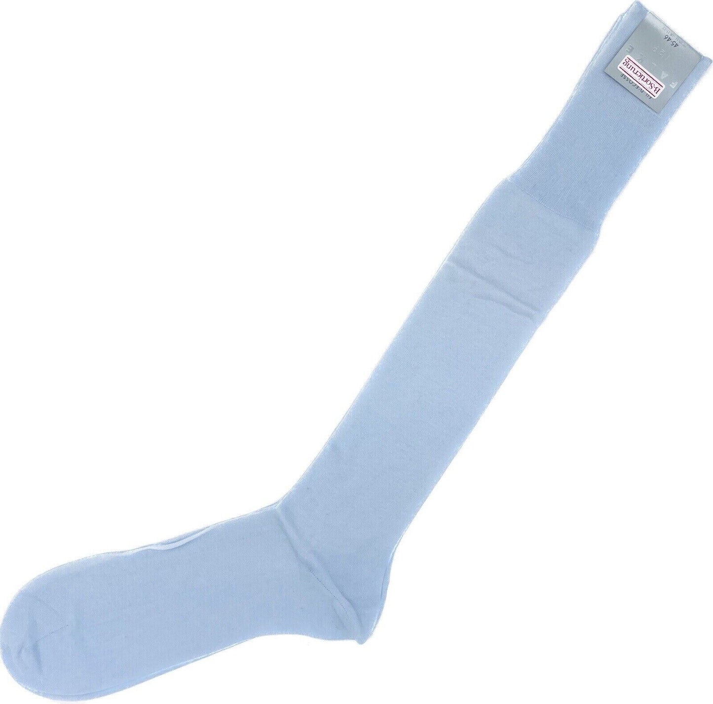 Falke No.9 Socken Gr 45-46 Herren Kniestrümpfe Strümpfe Blau FIL D´ECOSSE