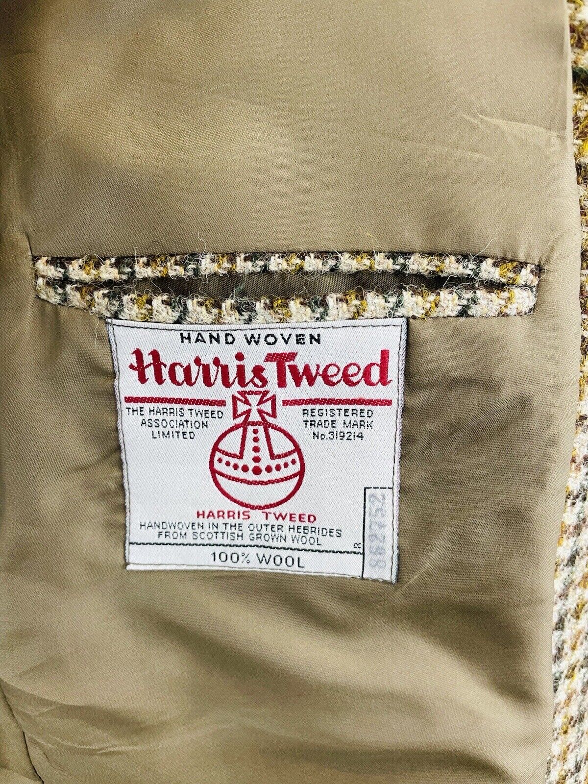 Harris Tweed Tweedsakko 52 Herren Schießjacke Jackett Jacke Sakkos Jagd Vintage