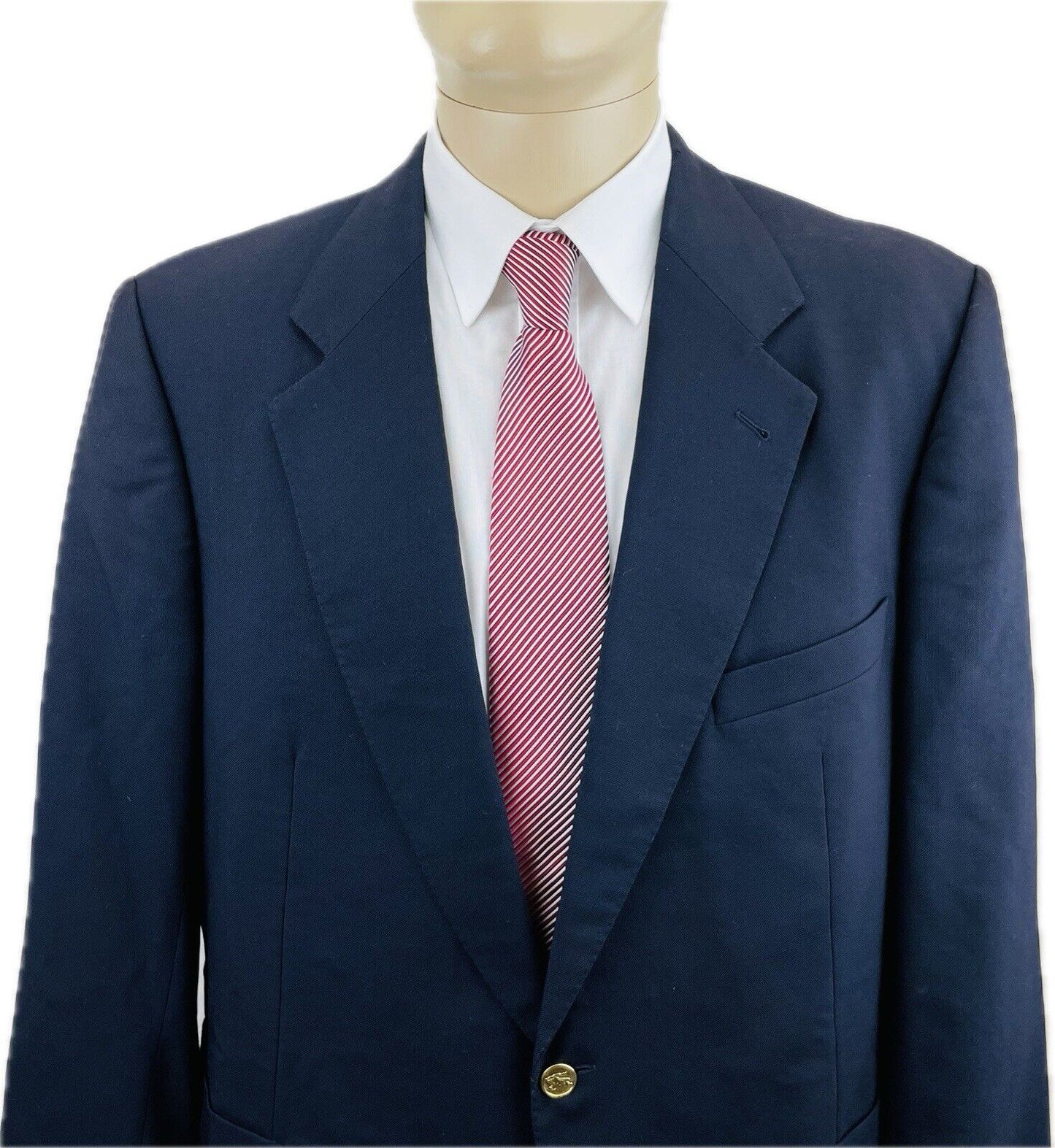 Burberry Clubblazer 54 Herren Männer Jackett Jacke Anzug Sakkos Blau Sakko