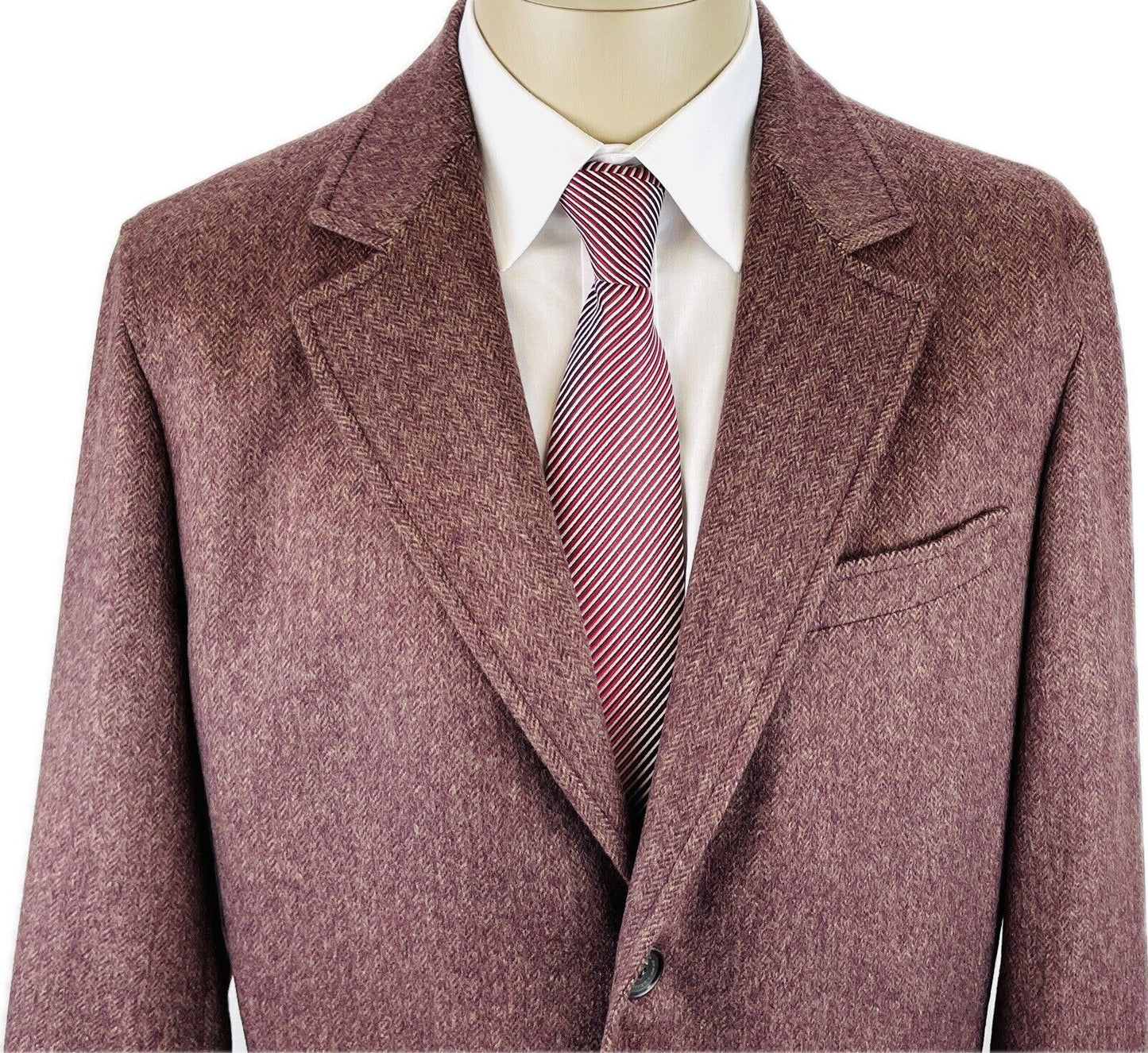 René Lezard Tweedsakko 50 Kaschmir Herren Männer Jackett Jacke Anzug Sakko Jagd