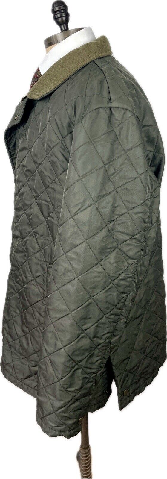 Burberry Steppjacke 2XL 56 XXL Herren Parka Mantel Jacken Wachsjacke Jagd Fleece
