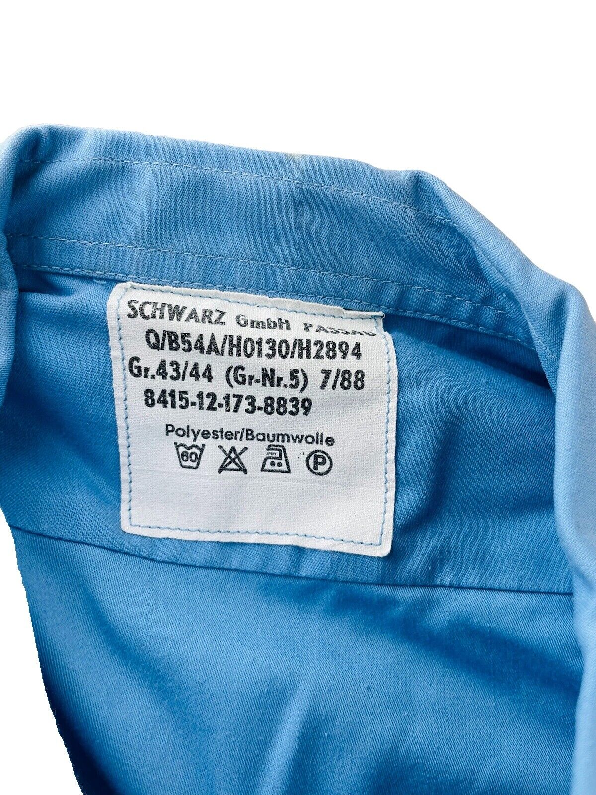 Bundeswehr Diensthemd Gr. XL 5 42 /43 Marine Uniform Armee Oberteil BW Militär