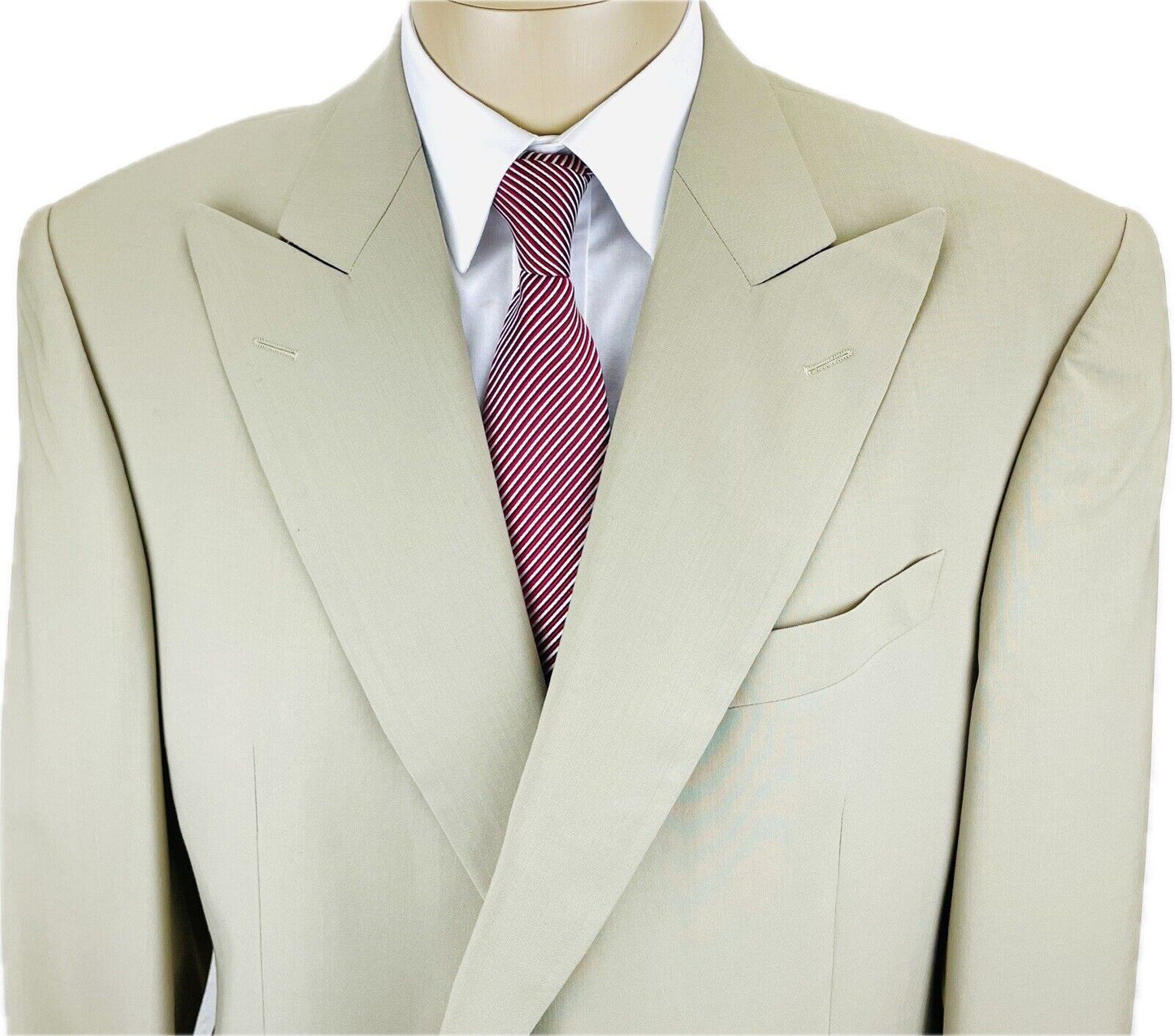 Van Laack Doppelreiher 50 NEU Herren Sakko Jacke Jackett Clubblazer Anzug Beige