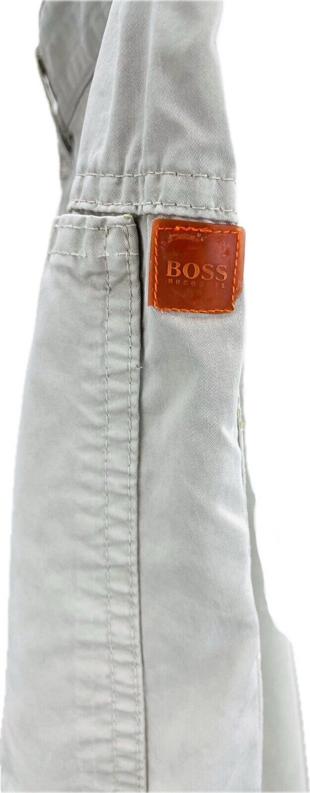 Hugo Boss Chino Gr. 92 Herren Hose Männer Hosen Jeans Orange Sommer Cargo