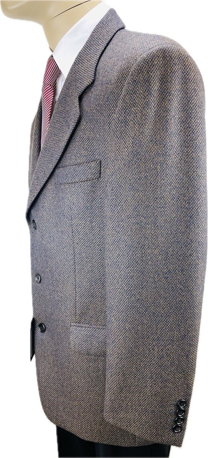 René Lezard Tweedsakko 50 Herren Männer Jackett Jacke Anzug Sakko Jagd Tweed