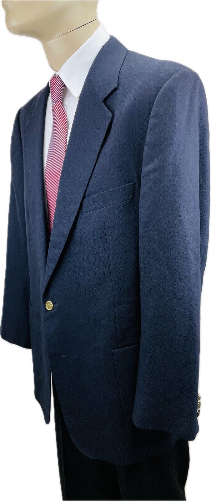 Burberry Clubblazer 54 Herren Männer Jackett Jacke Anzug Sakkos Blau Sakko