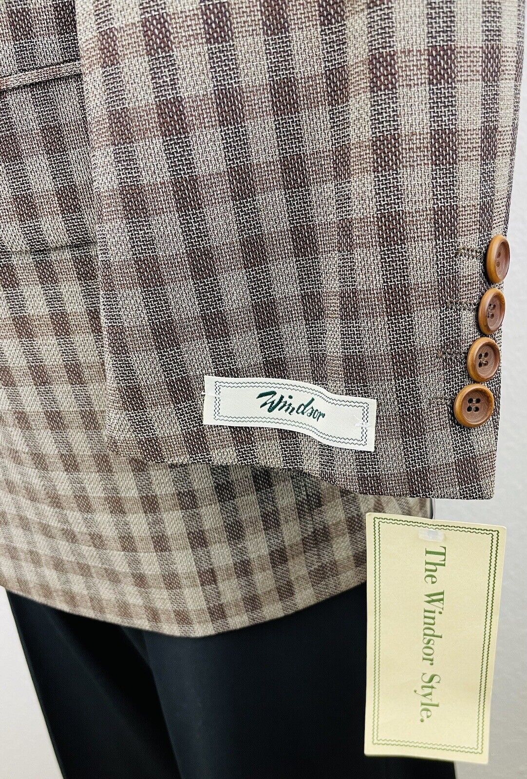 Windsor Tweedsakko 48 NEU Herren Männer Jackett Jacke Anzug Sakkos Jagd Tweed