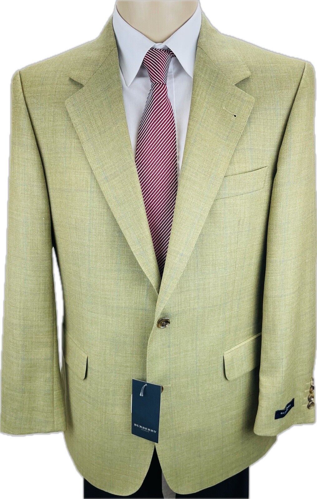 BURBERRY Tweedsakko 50 Herren Jacke Männer Jackett Sakko Anzug Jagd Tweed Neu