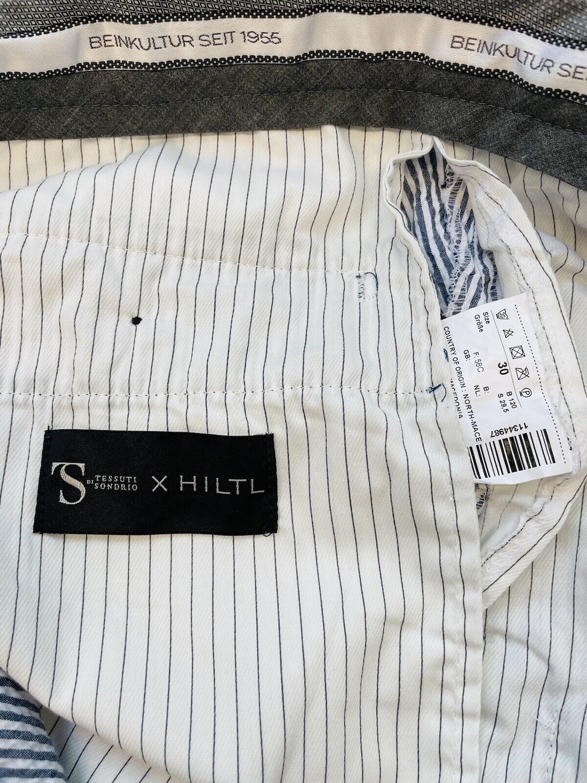 Hiltl Shorts Gr. 62 Herren Kurze Hose Bermudas Chino Sommer Hosen W46 30 Cargo