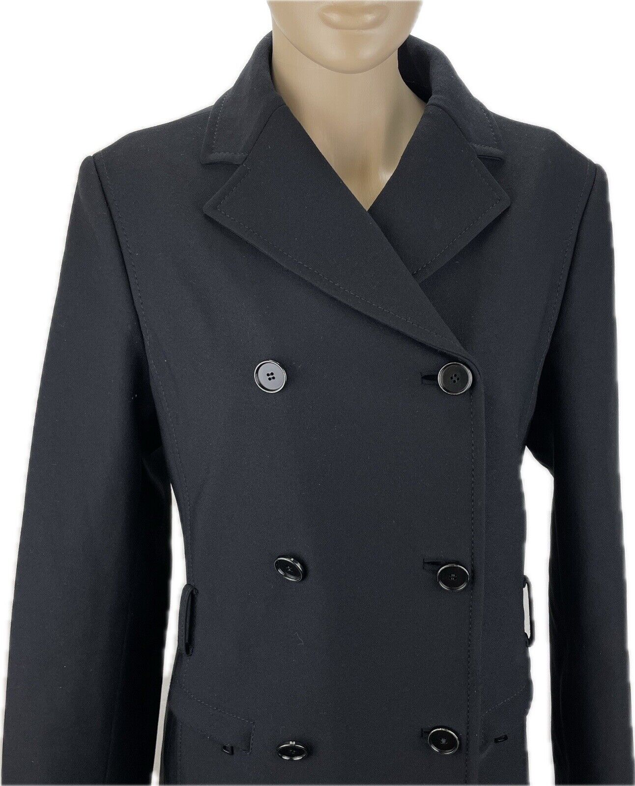 PRADA Trenchcoat 36 S Damen Jacke Kostüm Jackett Frauen Designer Mantel Parka