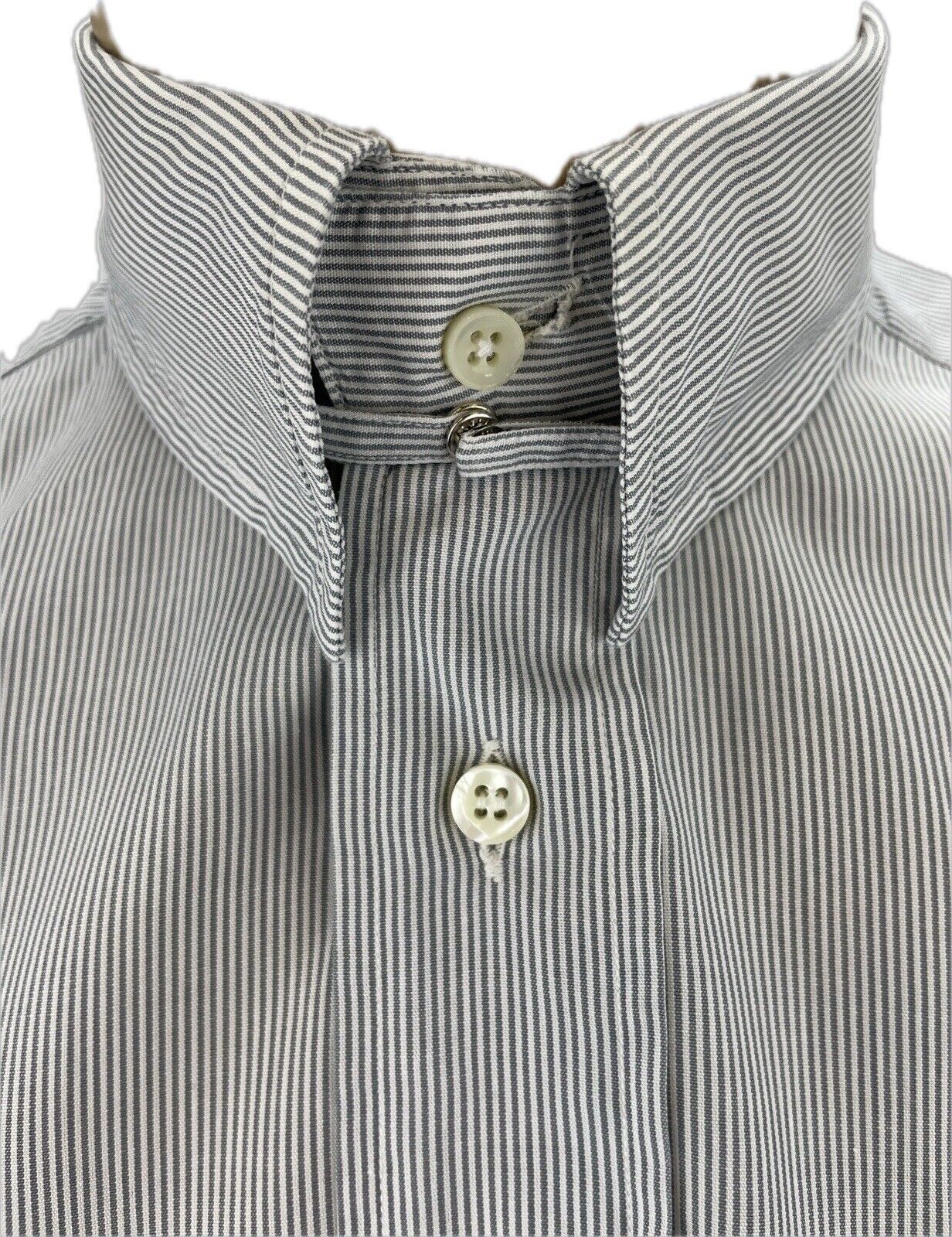 Lorenzini Handmade Hemd Gr. 38 M Herren Businesshemd Hemden Anzug Designer Retro