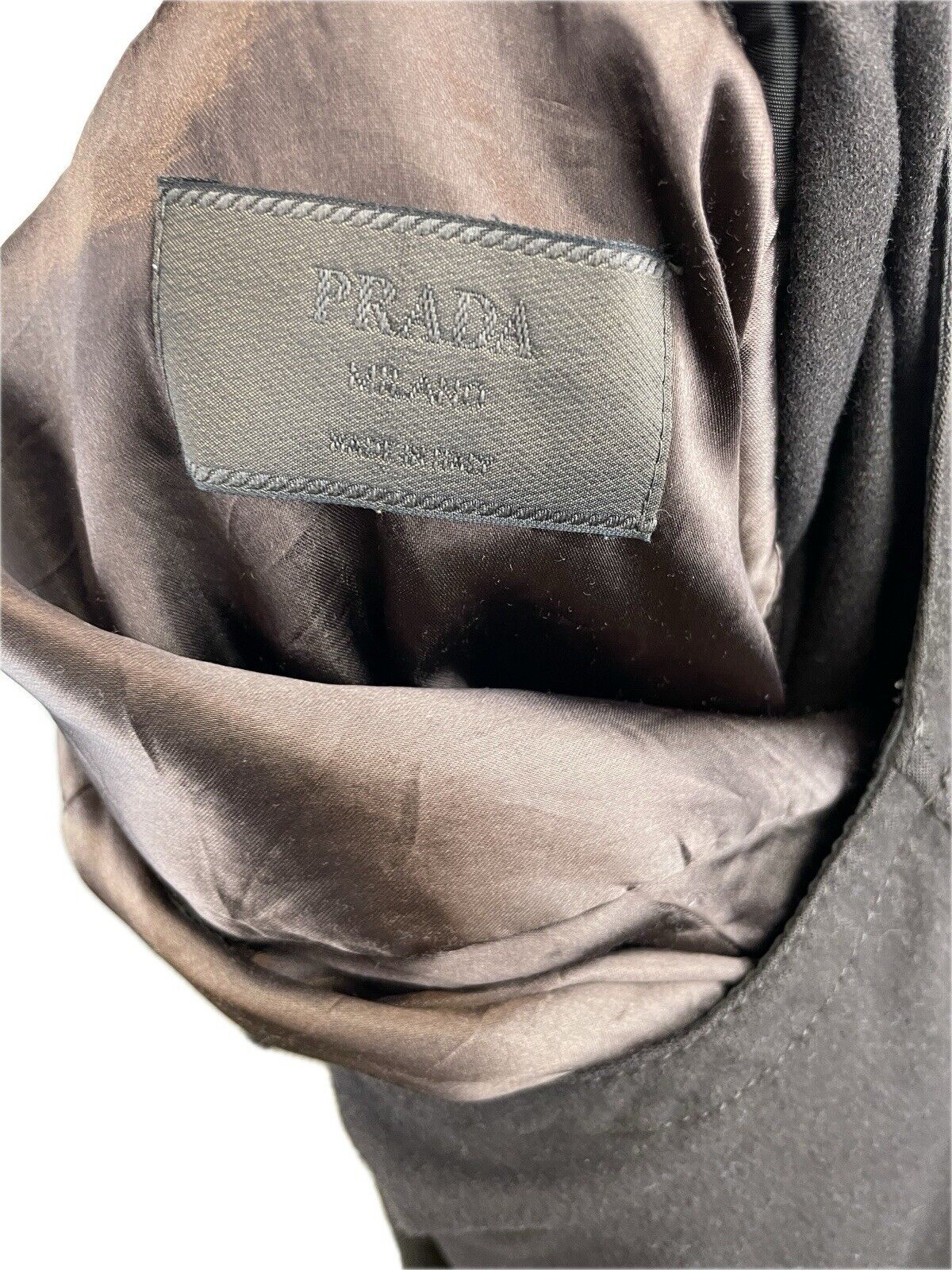 PRADA Trenchcoat L Damen Jacke Kostüm Jackett Frauen Designer Parka Blazer