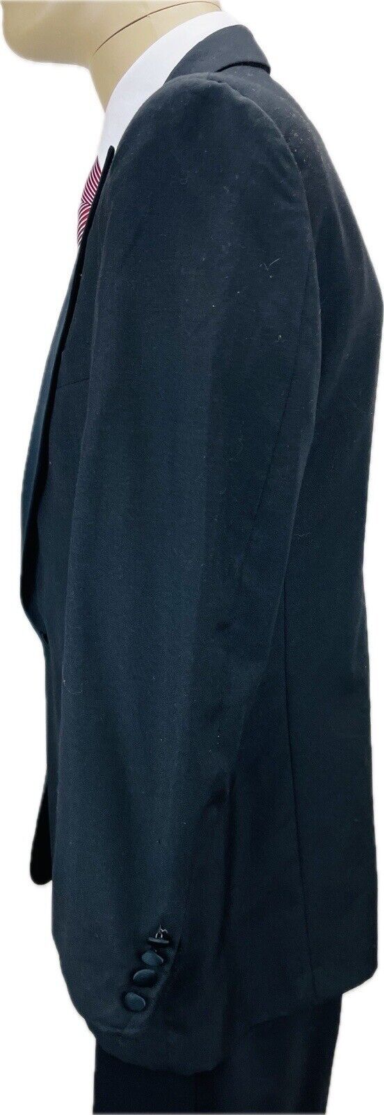 Christian DIOR Smokingjacket 25 Herren Jacke Sakko Dinnerjacket Clubblazer Y2K