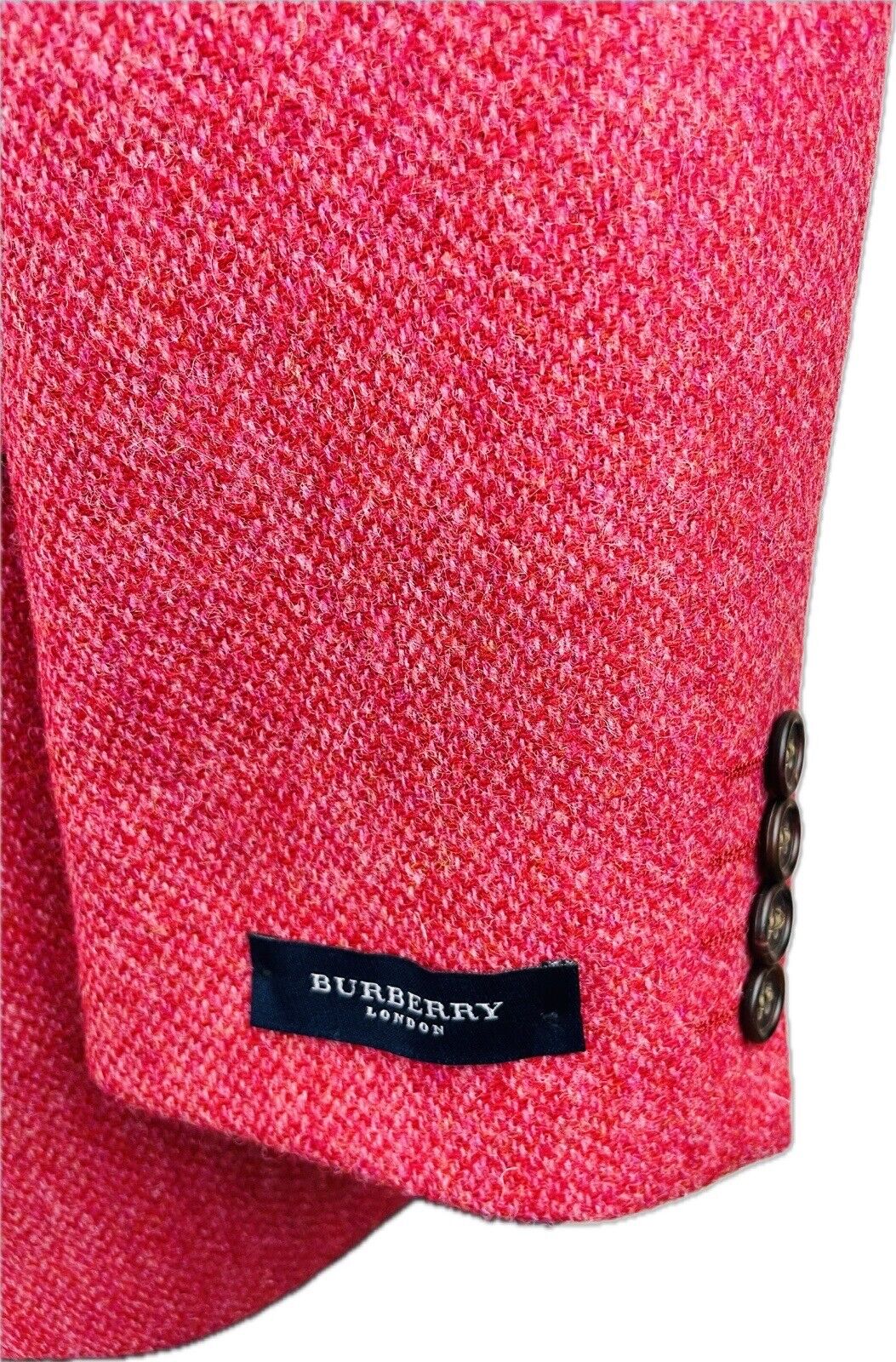 BURBERRY Tweedsakko 50 Herren Jacke Männer Jackett Sakko Anzug Jagd Tweed Neu