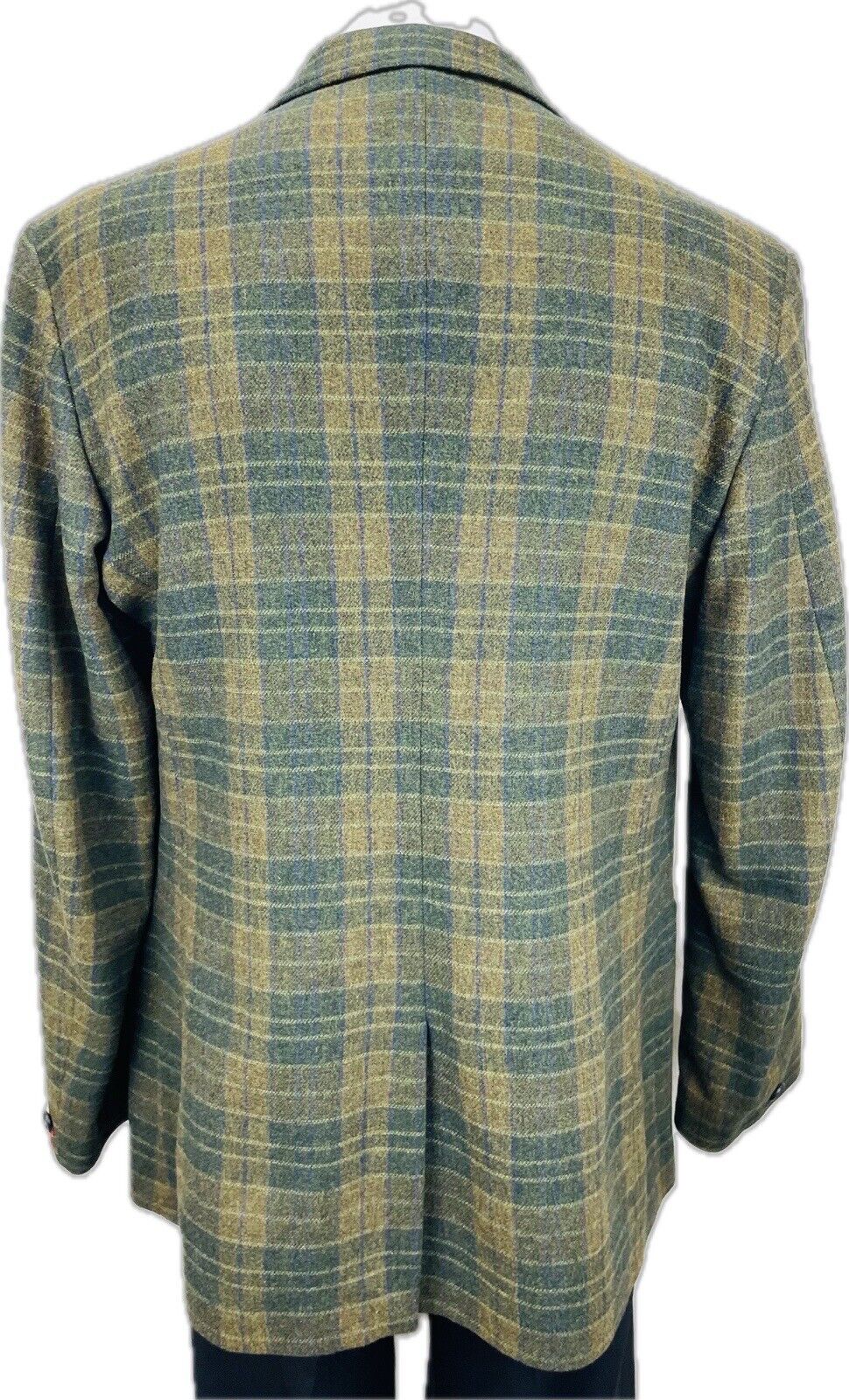 BURBERRY Tweedsakko 50 Kaschmir Herren Jacke Jackett Sakko Anzug Jagd Tweed NEU