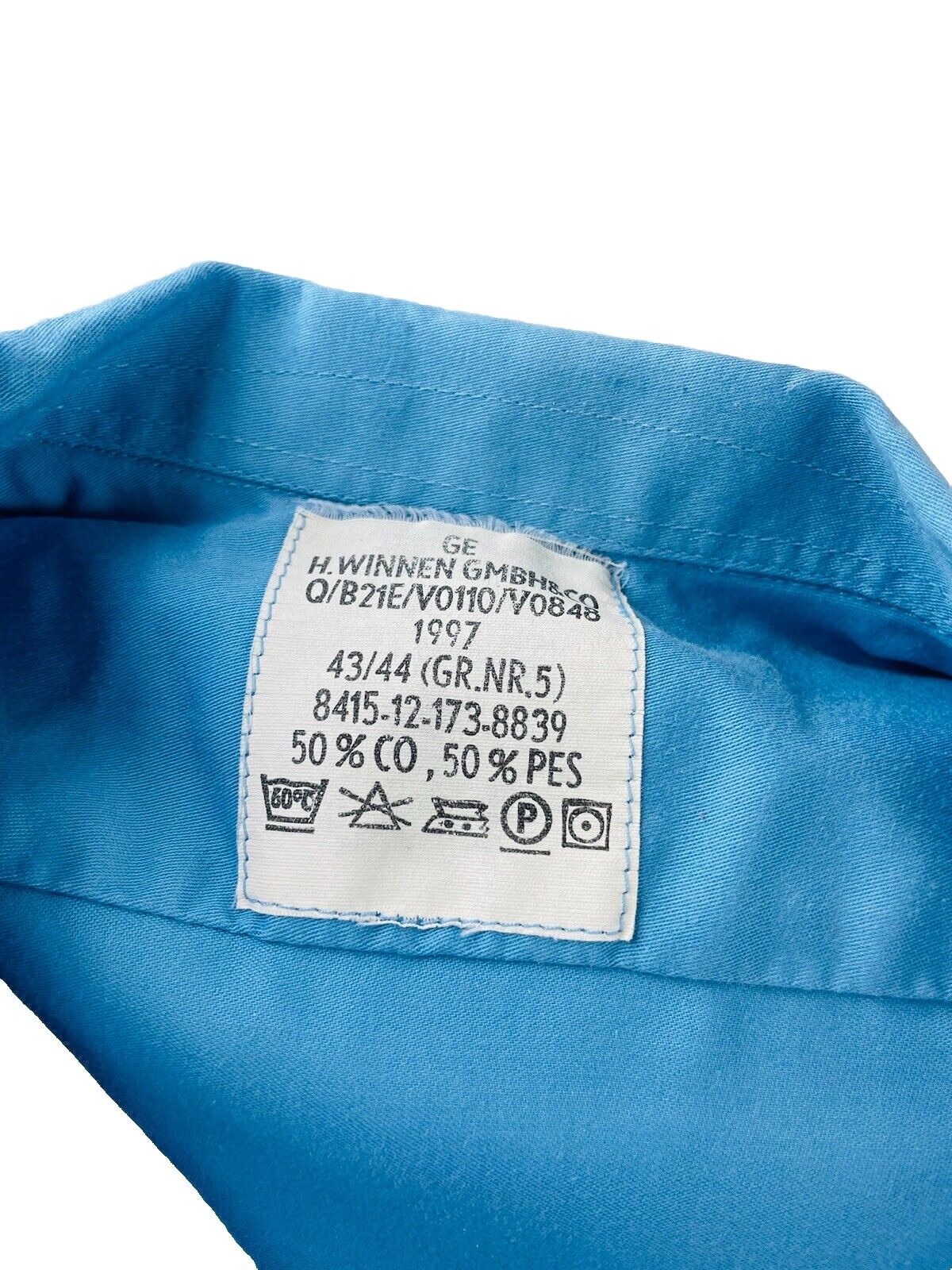 Bundeswehr Diensthemd Gr. XL 5 42 /43 Marine Uniform Armee Oberteil BW Militär