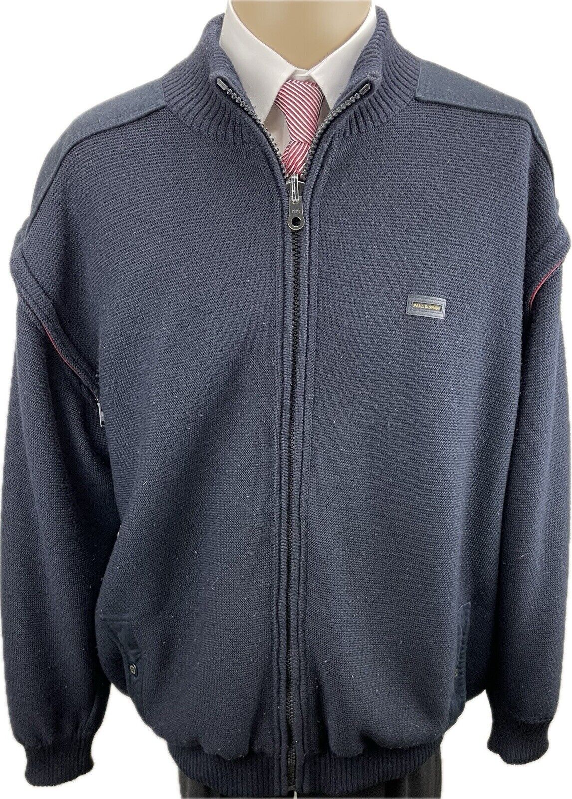 Paul & Shark Wendejacke XXL 2XL 3in1 Herren Jacken Cardigan Pullover Weste Jacke