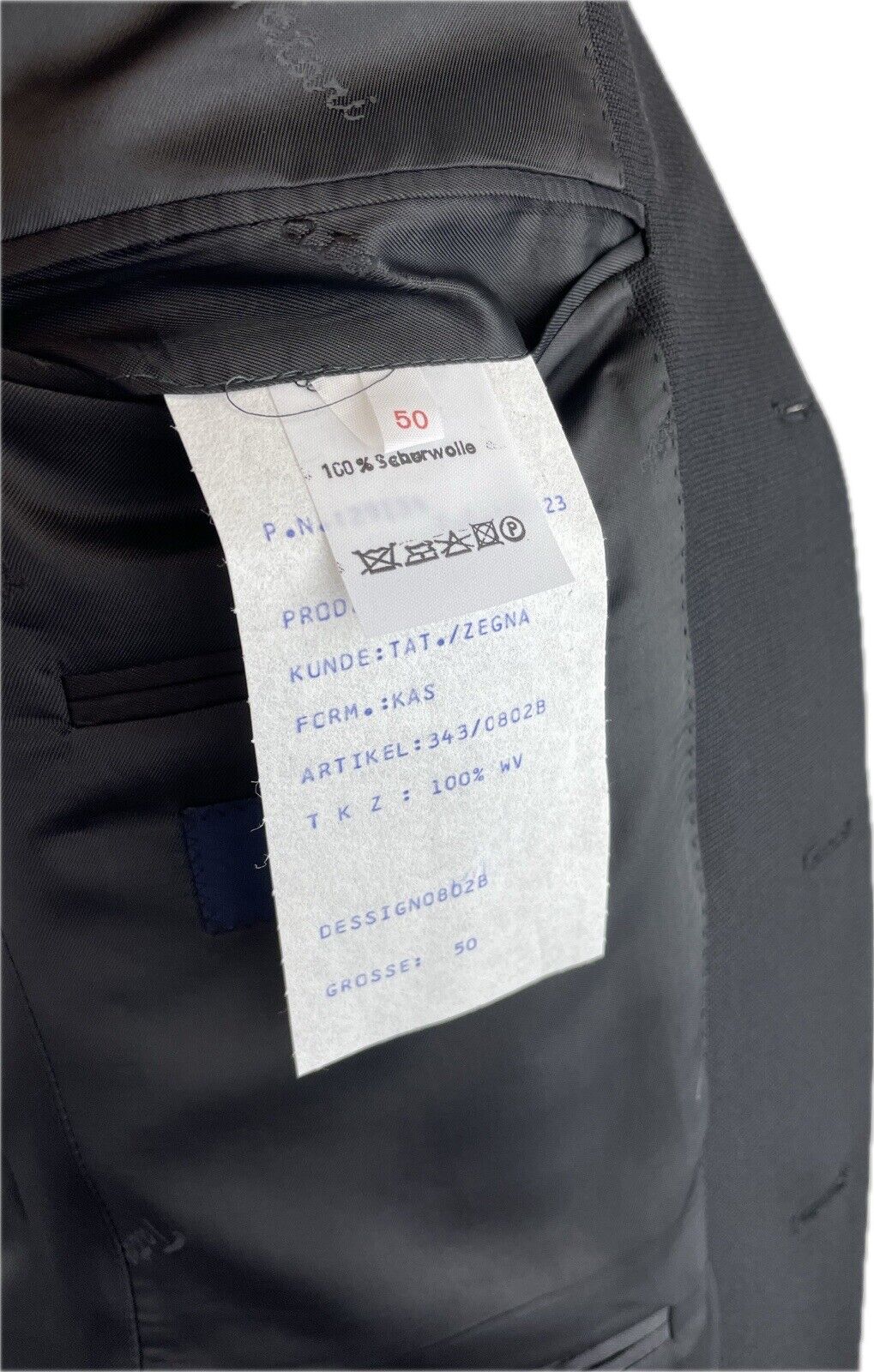 Ermenegildo Zegna Sakko 50 Herren Männer Jackett Jacke Anzug Jagd Tweed Sakkos