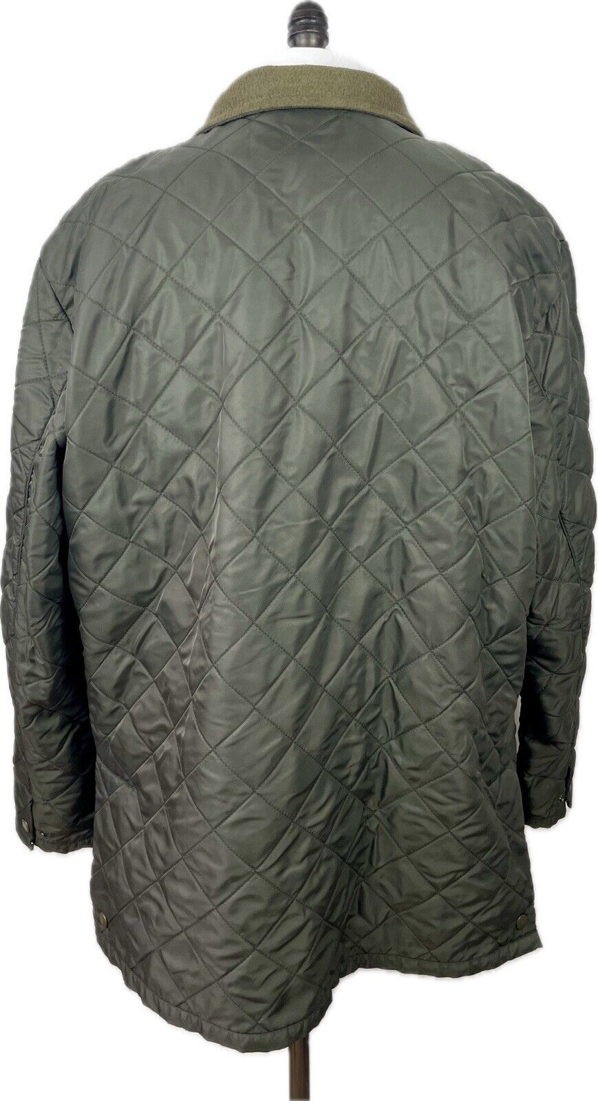 Burberry Steppjacke 2XL 56 XXL Herren Parka Mantel Jacken Wachsjacke Jagd Fleece