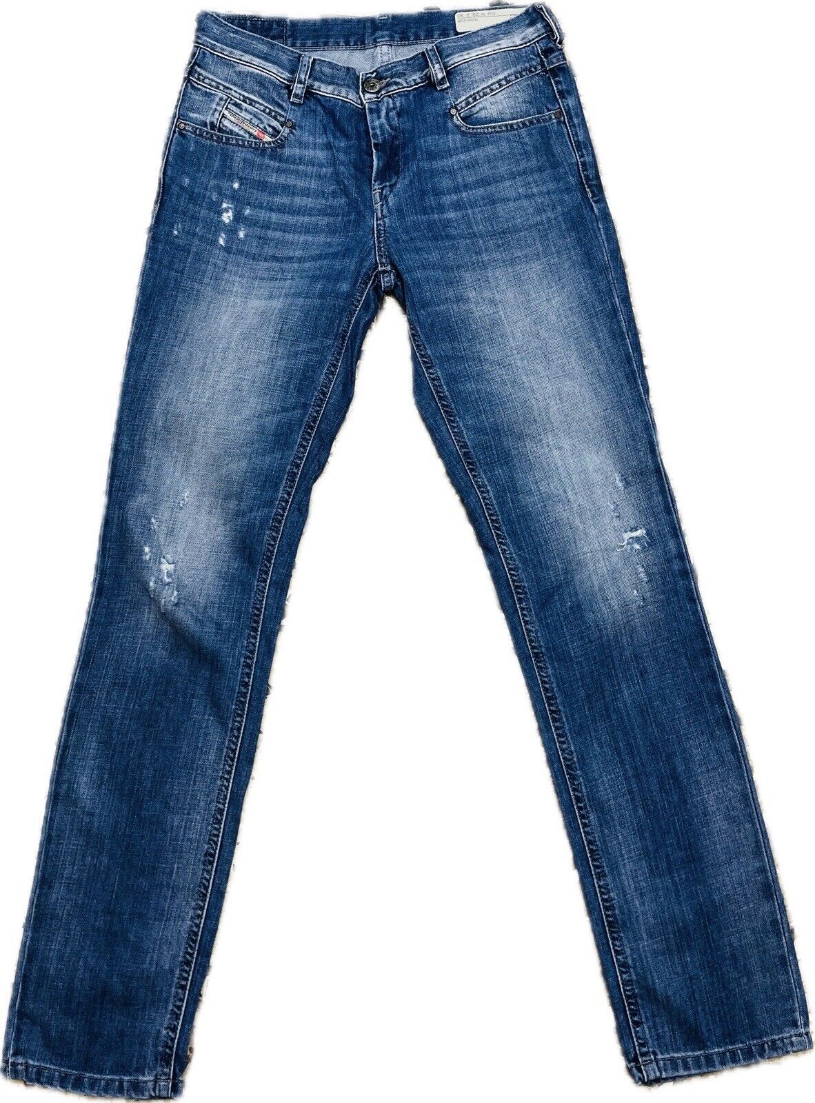 DIESEL Belthy Jeans W25 L30 Damen Jeanshose Low Waist Hose Frauen Skinny Slim