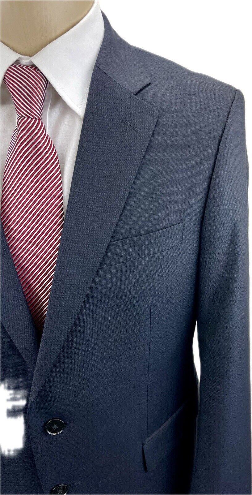 Joop! Anzug 48 Slim Fit Dunkelblau Herren Smoking Hose Sakko 2-Teiler Jackett
