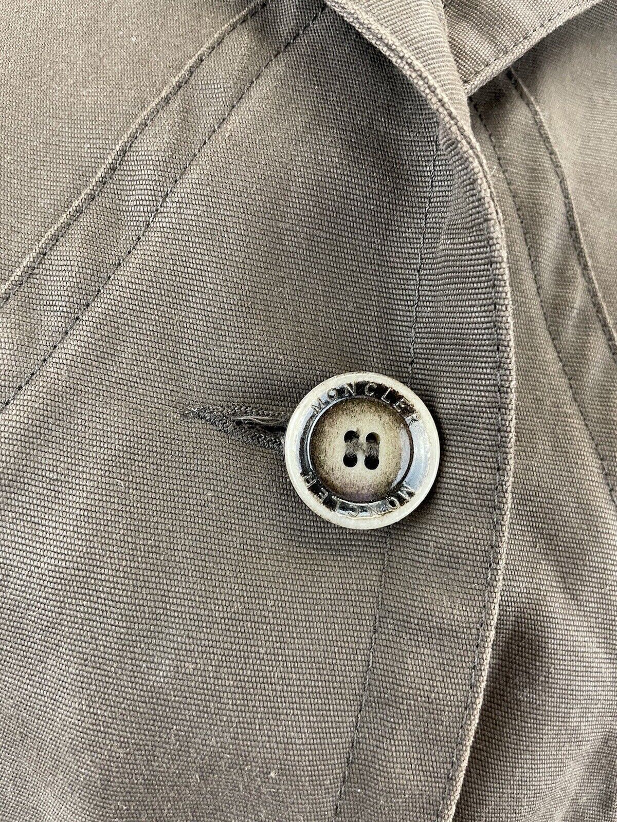 Moncler Leinenblazer Gr. 38 M 1 Damen Jacke Blazer Jacken Kostüm Frauen Leinen