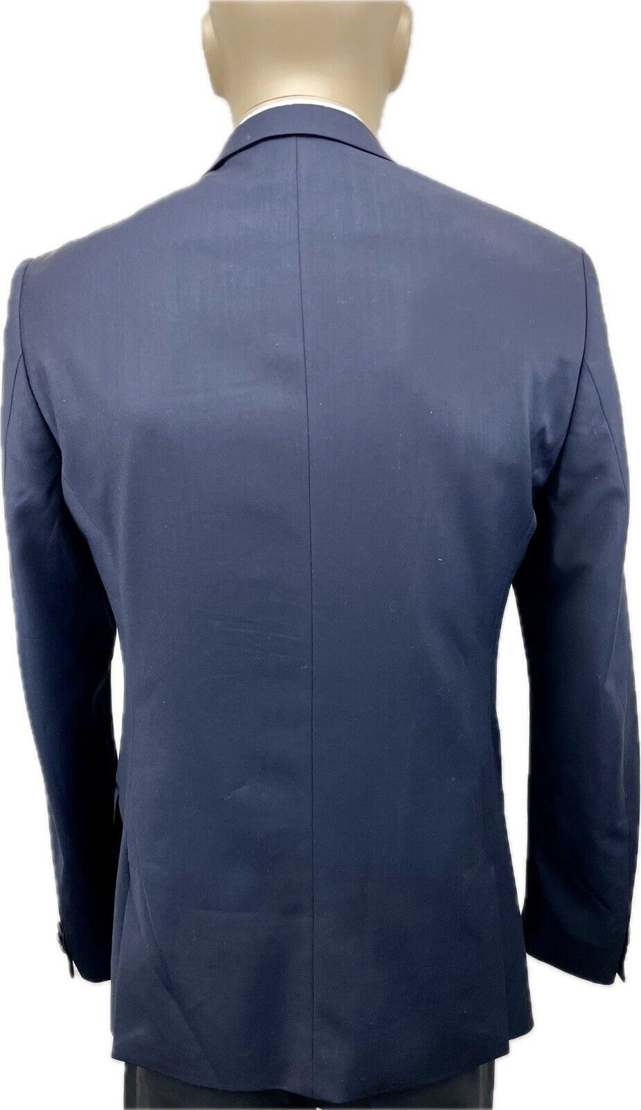 Moschino Anzug 50 Slim Fit Dunkelblau Herren Smoking Hose Sakko 2-Teiler