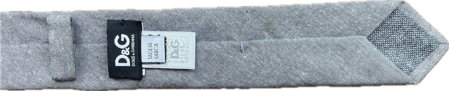 Dolce & Gabbana Seidenkrawatte Herren Krawatten schmale Binder Schlips Luxus