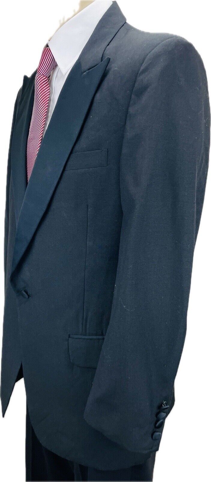 Christian DIOR Smokingjacket 25 Herren Jacke Sakko Dinnerjacket Clubblazer Y2K