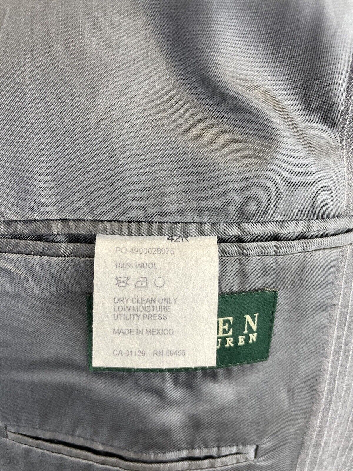Ralph Lauren Sakko 52 Herren Männer Jackett Jacke Anzug Tweed Sakkos Vintage
