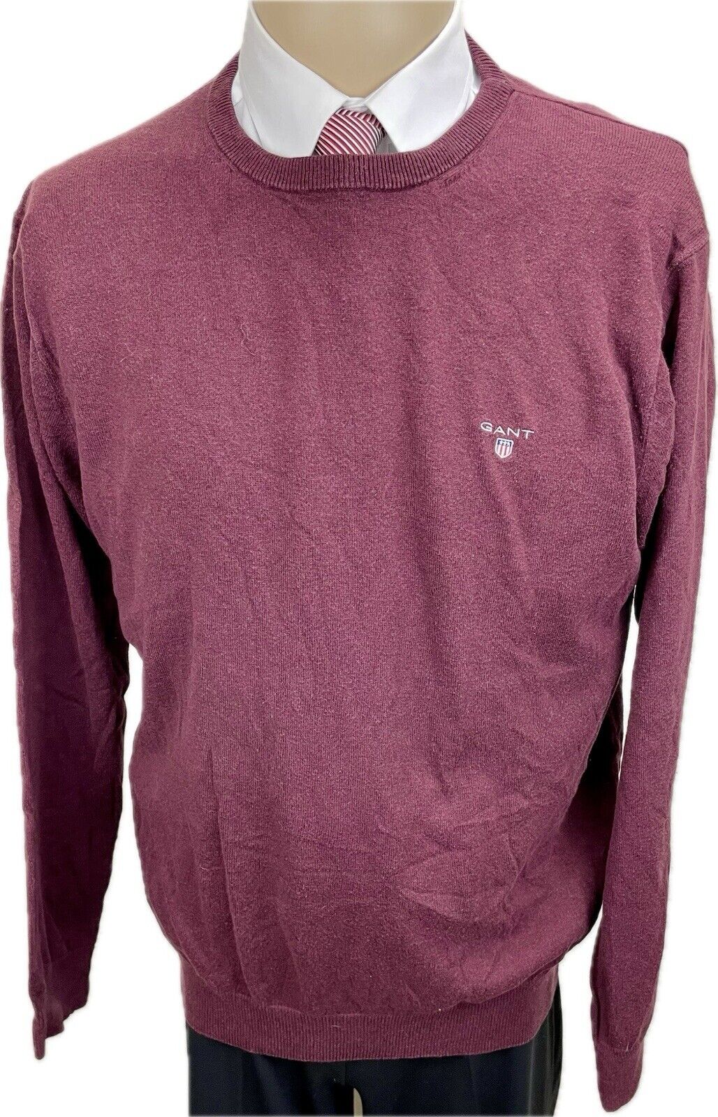 GANT Pullover Gr. XL Wolle Herren Pulli Männer Sweatshirt Shirt Golf Sweater