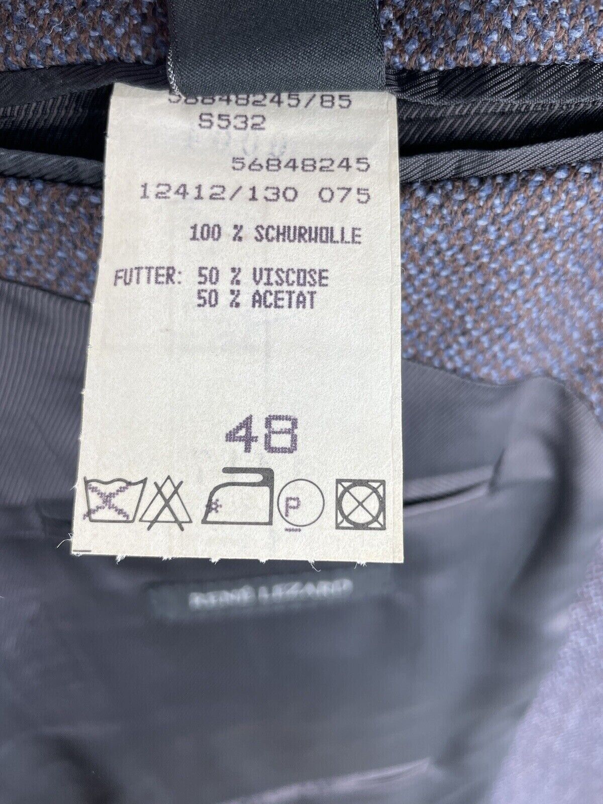 René Lezard Tweedsakko Gr. 48 Herren Männer Jackett Jacke Anzug Sakko Jagd NEU