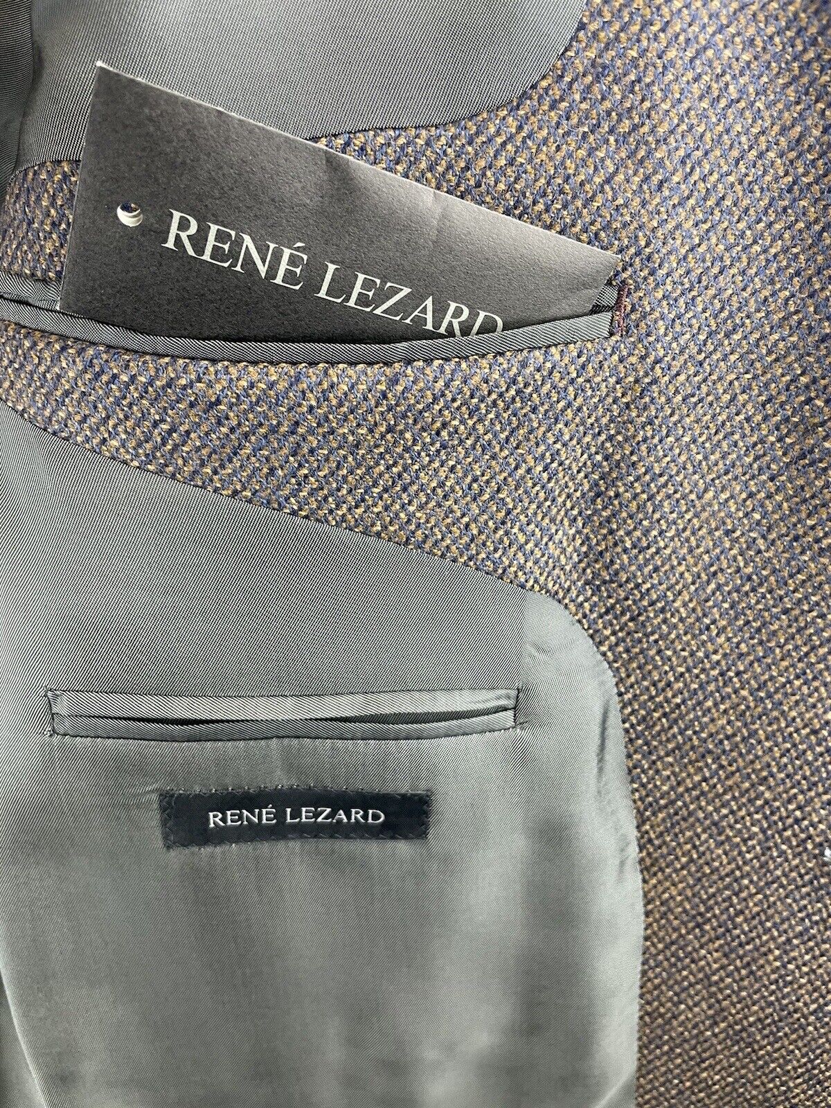 René Lezard Tweedsakko 50 Herren Männer Jackett Jacke Anzug Sakko Jagd Tweed