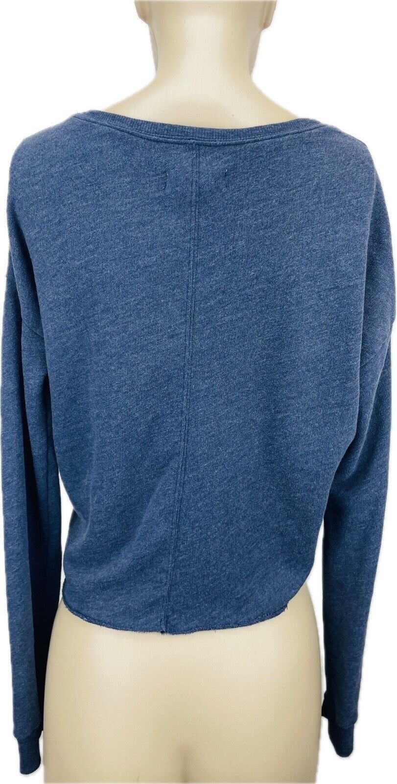 Hollister Pullover S Bauchfrei Damen Frauen Sweatshirt Shirt Top Oversize Pulli