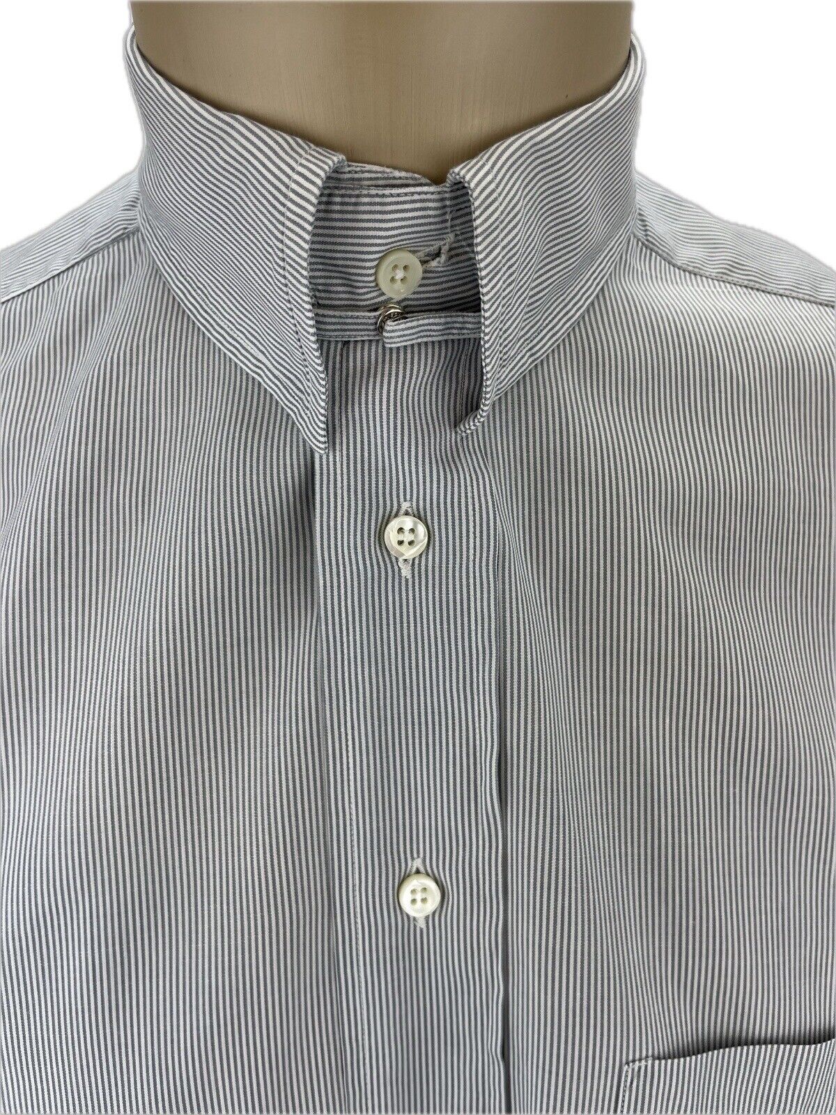 Lorenzini Handmade Hemd Gr. 38 M Herren Businesshemd Hemden Anzug Designer Retro