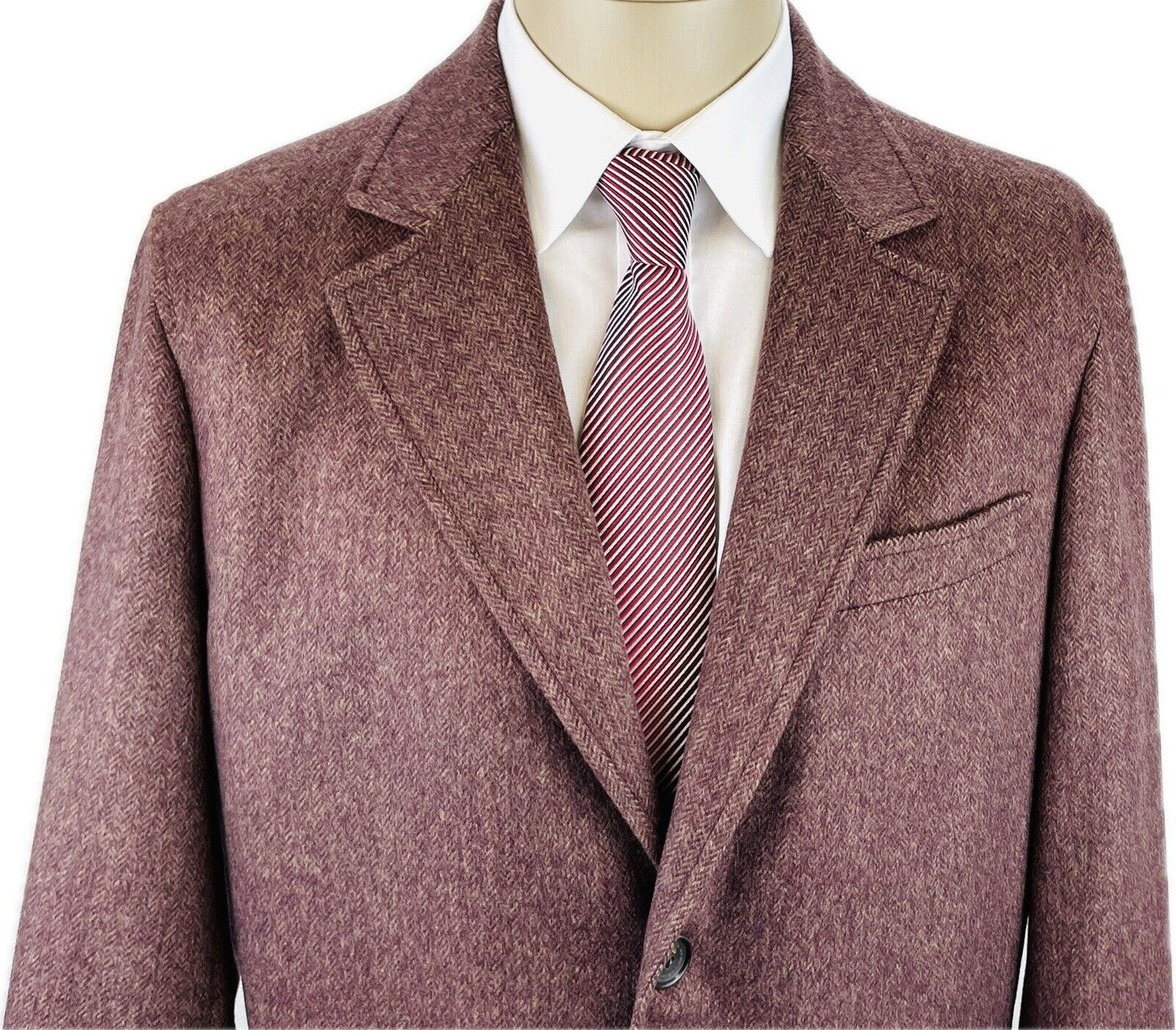 René Lezard Tweedsakko 50 Kaschmir Herren Männer Jackett Jacke Anzug Sakko Jagd